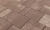 Плитка тротуарная BRAER Старый город Ландхаус Color Mix Эверест, 80/160/240*160 мм